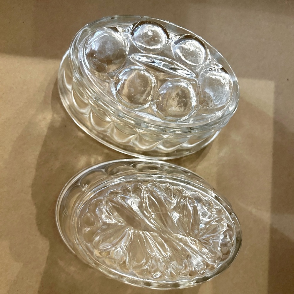 Clear Glass vintage molds